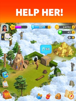 Klondike Adventures: Farm Game Image