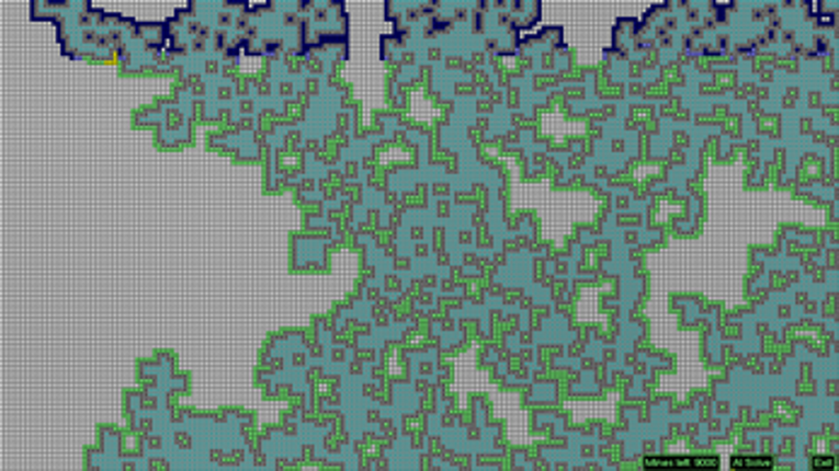 Minesweeper AI screenshot