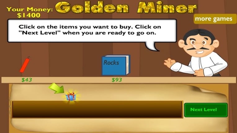 Golden Miner Classic screenshot