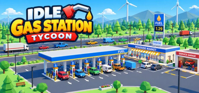 Idle Gas Station Tycoon Image