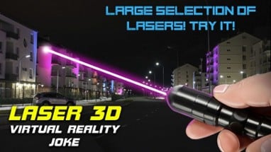 Laser 3D Virtual Reality Joke Image