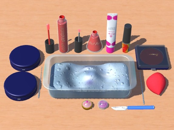 Makeup Slime Game! Relaxation screenshot
