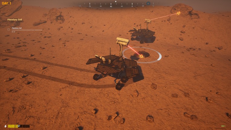 Mars Rover Simulator screenshot