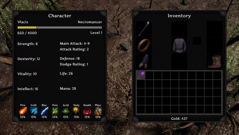 Necromaster screenshot