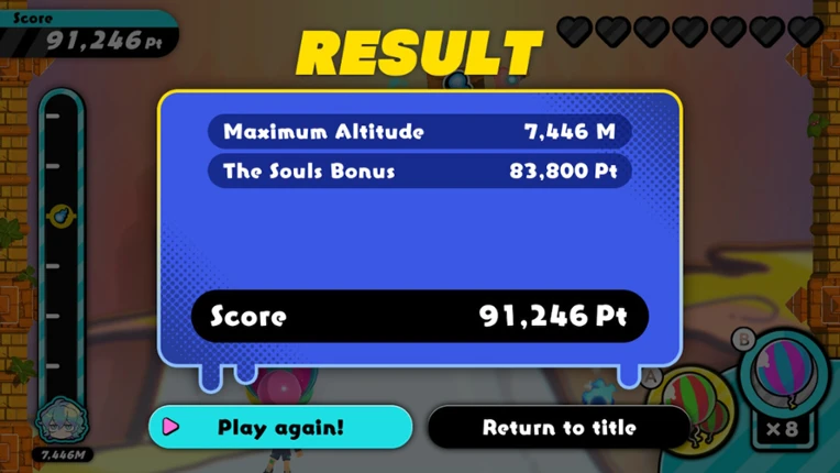 Octo's Balloon Challenge screenshot