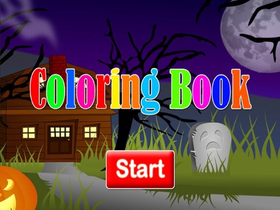 Preschool Halloween Coloring page Image