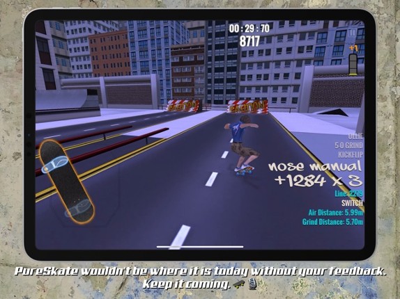 PureSkate 1+2 screenshot
