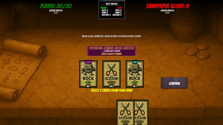 Rogue Paper Scissors screenshot