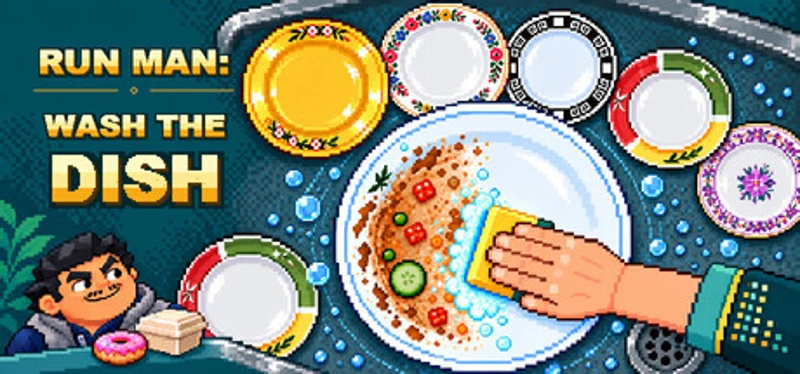 Run Man: Wash the Dish Image