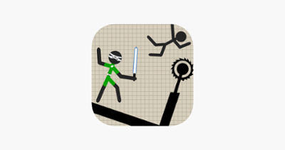 Warrior Stickman Fighting Hero Image