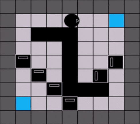 A Circle Among Squares Game Cover