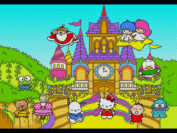 Ai to Yume no Kuni Sanrio Puroland Asobinagara Oboeyou! Hiragana Katakana Image