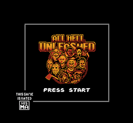 All Hell Unleashed (NES) screenshot