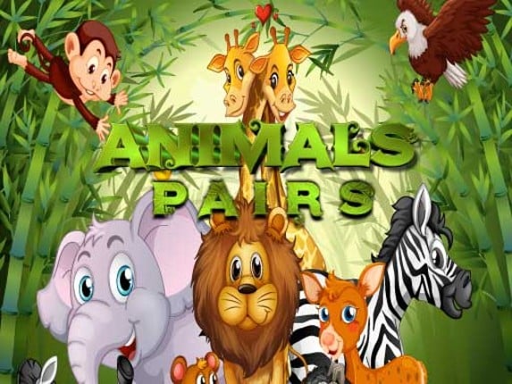 Animals Pairs Match 3 Online Game Game Cover