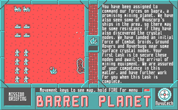 Barren Planet screenshot