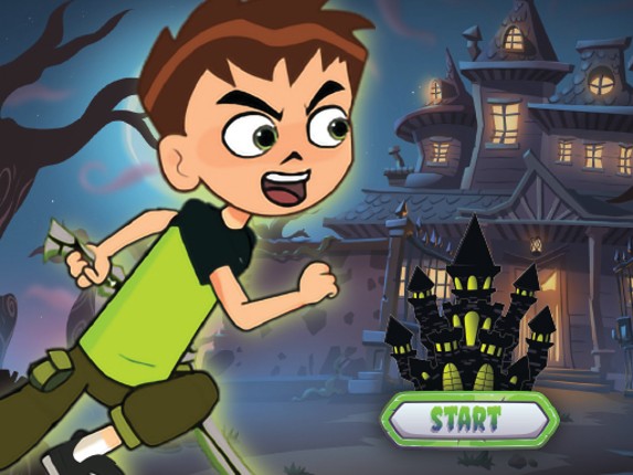 Ben 10 Ghost House Adventure Game Cover