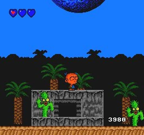 Bonk's Adventure screenshot