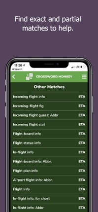 Crossword Monkey Solver screenshot