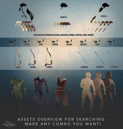 D&D Dress Up - Male Elf Ranger Image