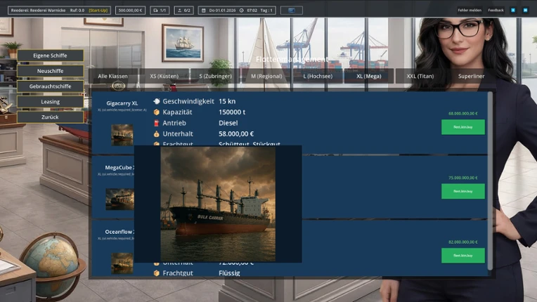 European Seafreight Tycoon screenshot