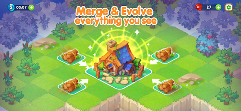 Dragon Magic: Merge Land screenshot