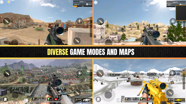 BulletStrike: Shooting Game screenshot