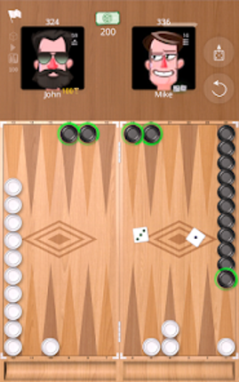Backgammon Online screenshot