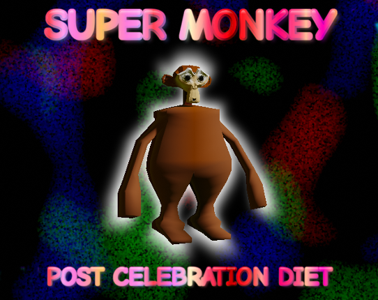 Super Monkey Post Celebration Diet Game Cover