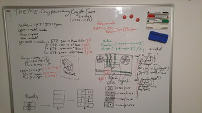 The CryptoRoom screenshot
