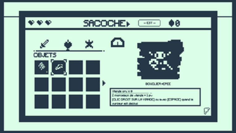 Zelda BOTW DEMAKE 1BIT screenshot