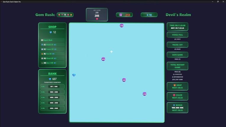 Gem Rush Devil's Realm screenshot