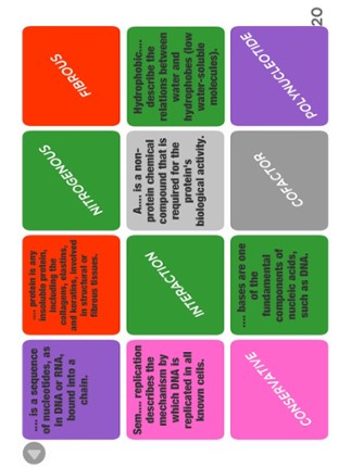 IB Biology SL and HL Key Terms Games screenshot