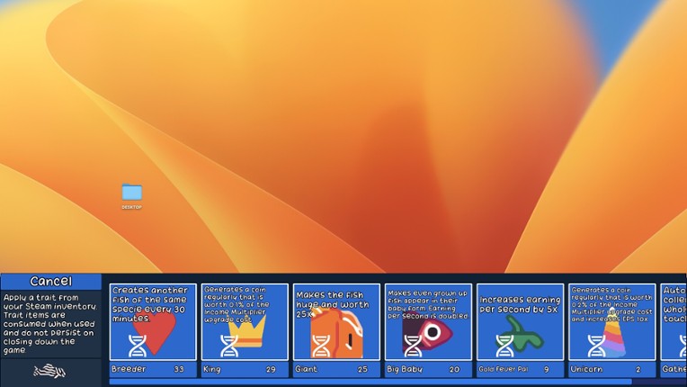 Peacequarium screenshot