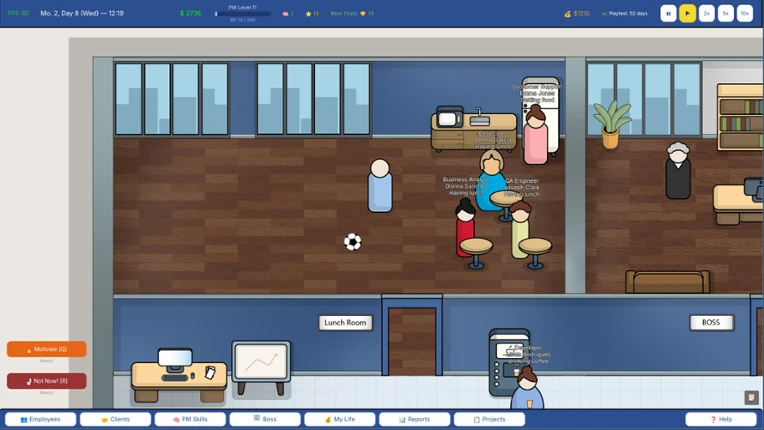 Project manager SIM Image