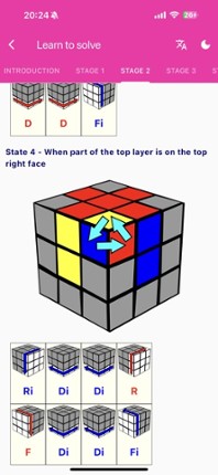 Rubik's Cube Solver &amp; Tutorial Image