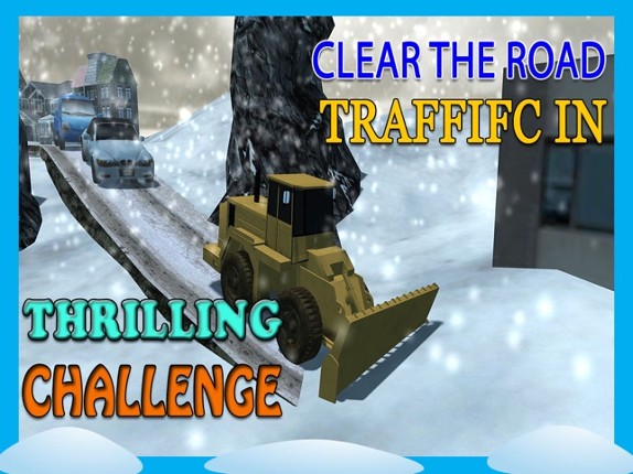 Snow Plow Truck Simulator – Drive snow plough truck & clear the blocked roads for traffic screenshot