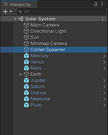 Solar System Simulator Image