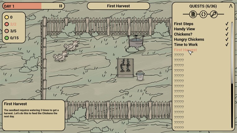 Unhappy Chickens screenshot