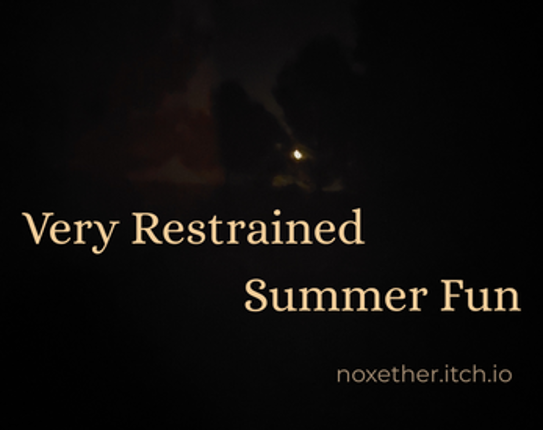 Very Restrained Summer Fun Image