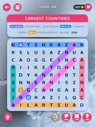 World of Word Search: Explorer screenshot