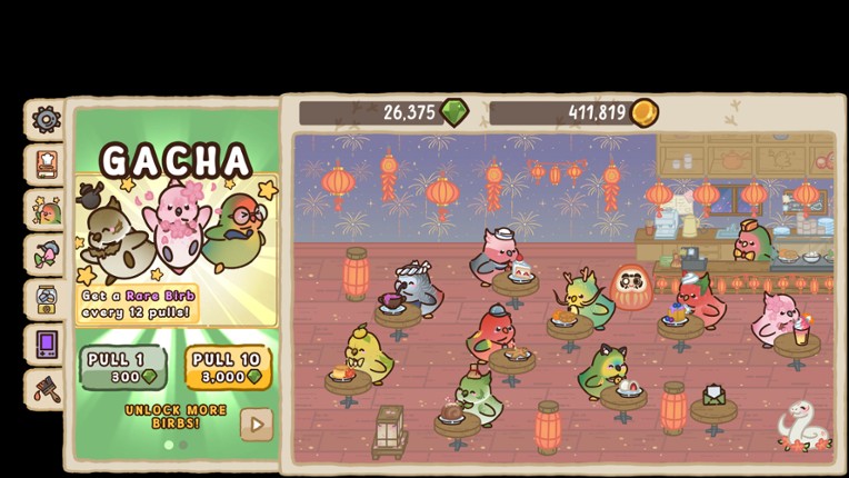 Cafe Cafe: Idle Bird Collector screenshot