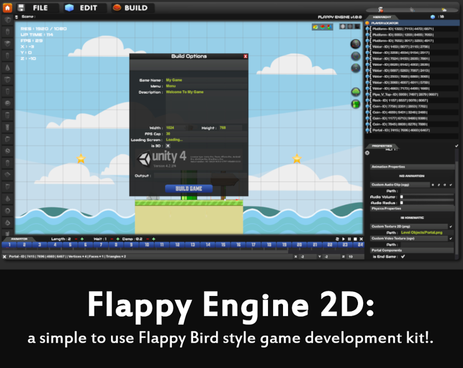 Games like Flappy Engine 2D