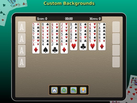 FreeCell Solitaire [Card Game] Image