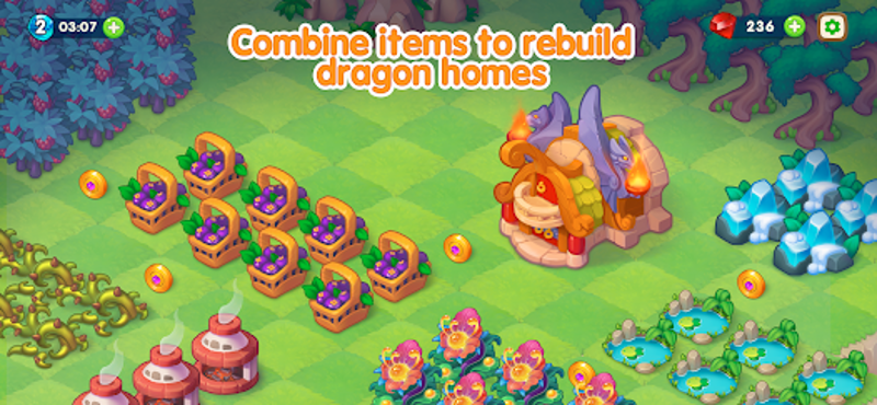 Dragon Magic: Merge Land screenshot