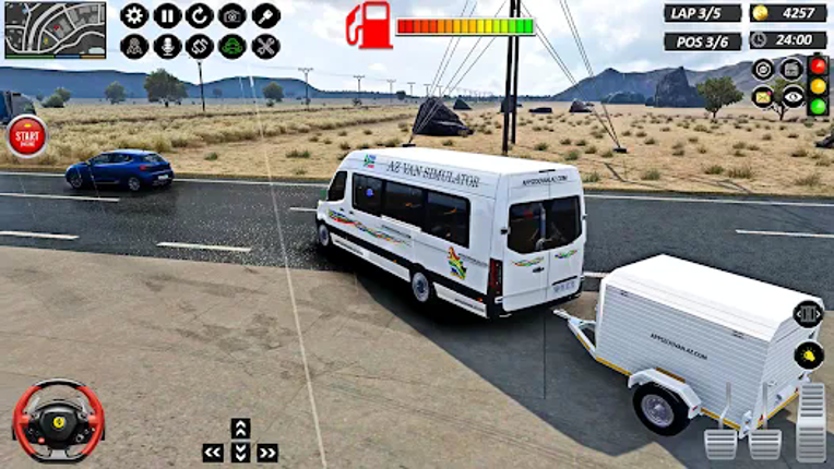 Van Taxi Games Offroad Driving screenshot