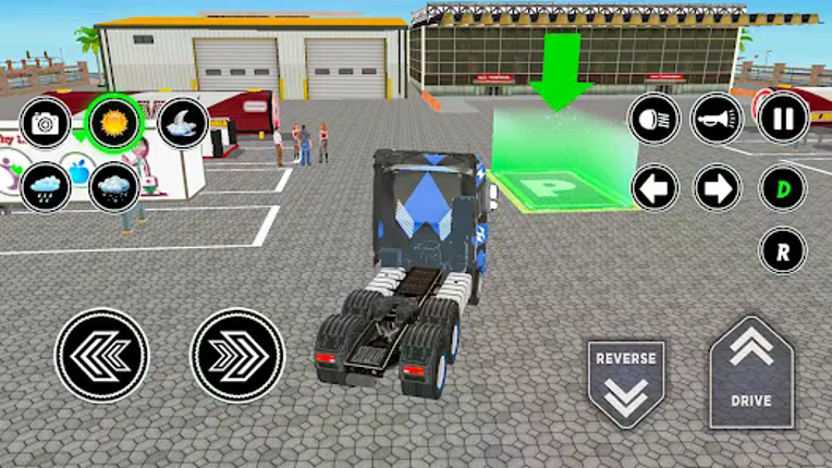 US Truck Driving 3D Truck Game screenshot
