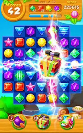 Jewels Track - Match 3 Puzzle screenshot
