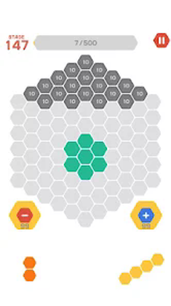 Hexa Block King screenshot