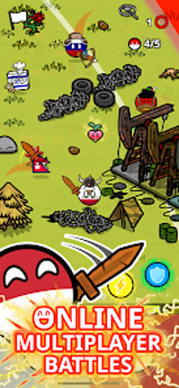 Countryball Potato Mayhem screenshot