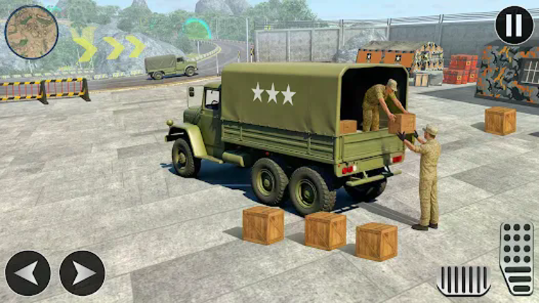 Army Cargo Truck Driving Games Image